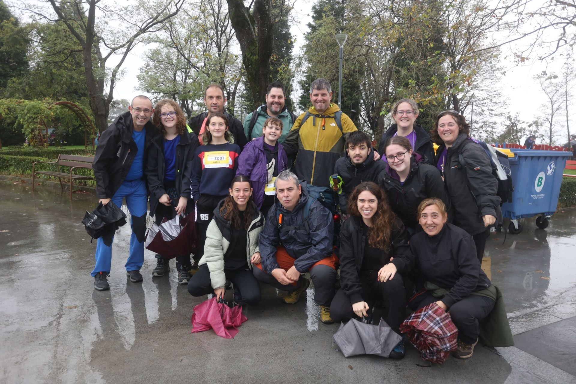 La subida a Artxanda, en imágenes