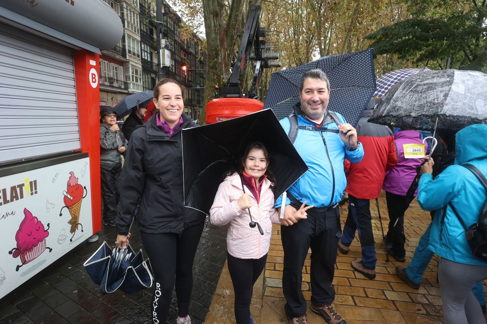 La subida a Artxanda, en imágenes