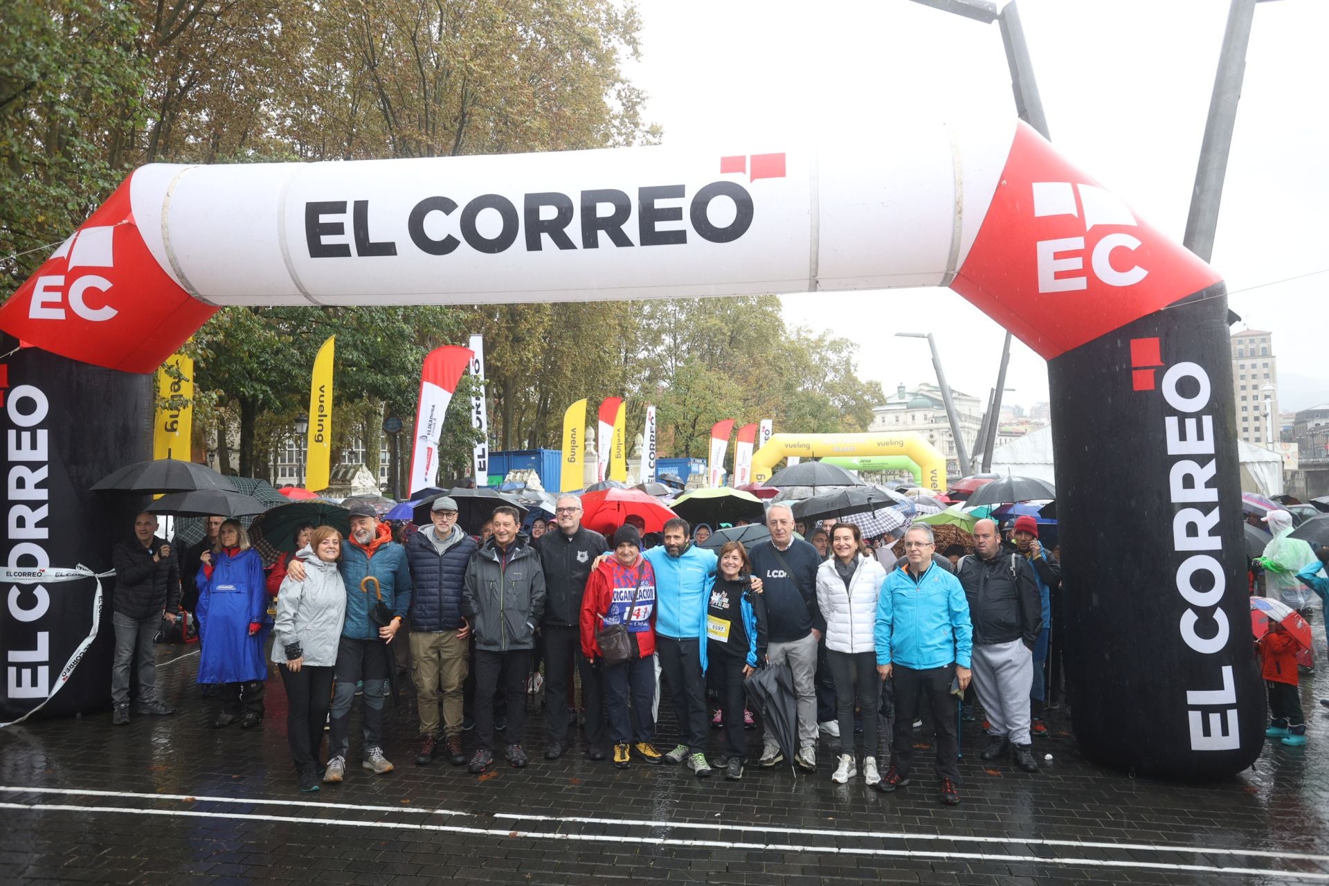 La subida a Artxanda, en imágenes