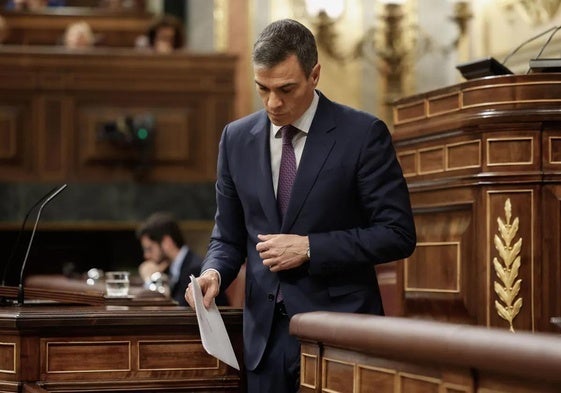 El presidente del Gobierno, Pedro Sánchez.