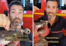 El truco de un bombero para abrir la puerta si te has dejado las llaves puestas por dentro