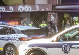 Operación de Policía Local y Nacional en las lonjas de Coronación.