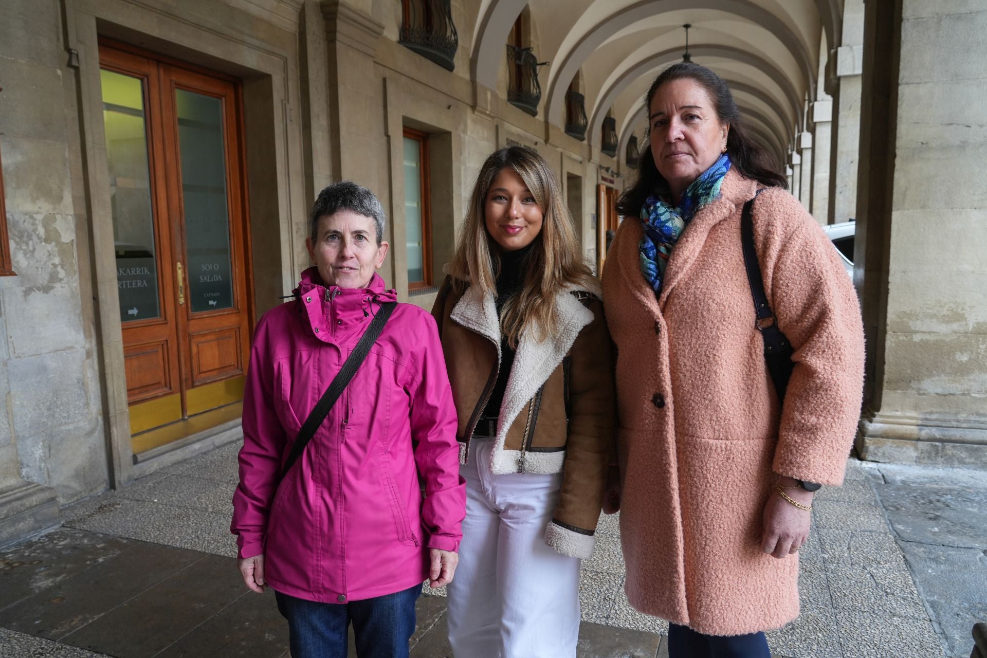 Cristina Alonso, Irati Roncero y María Asun Lobera.