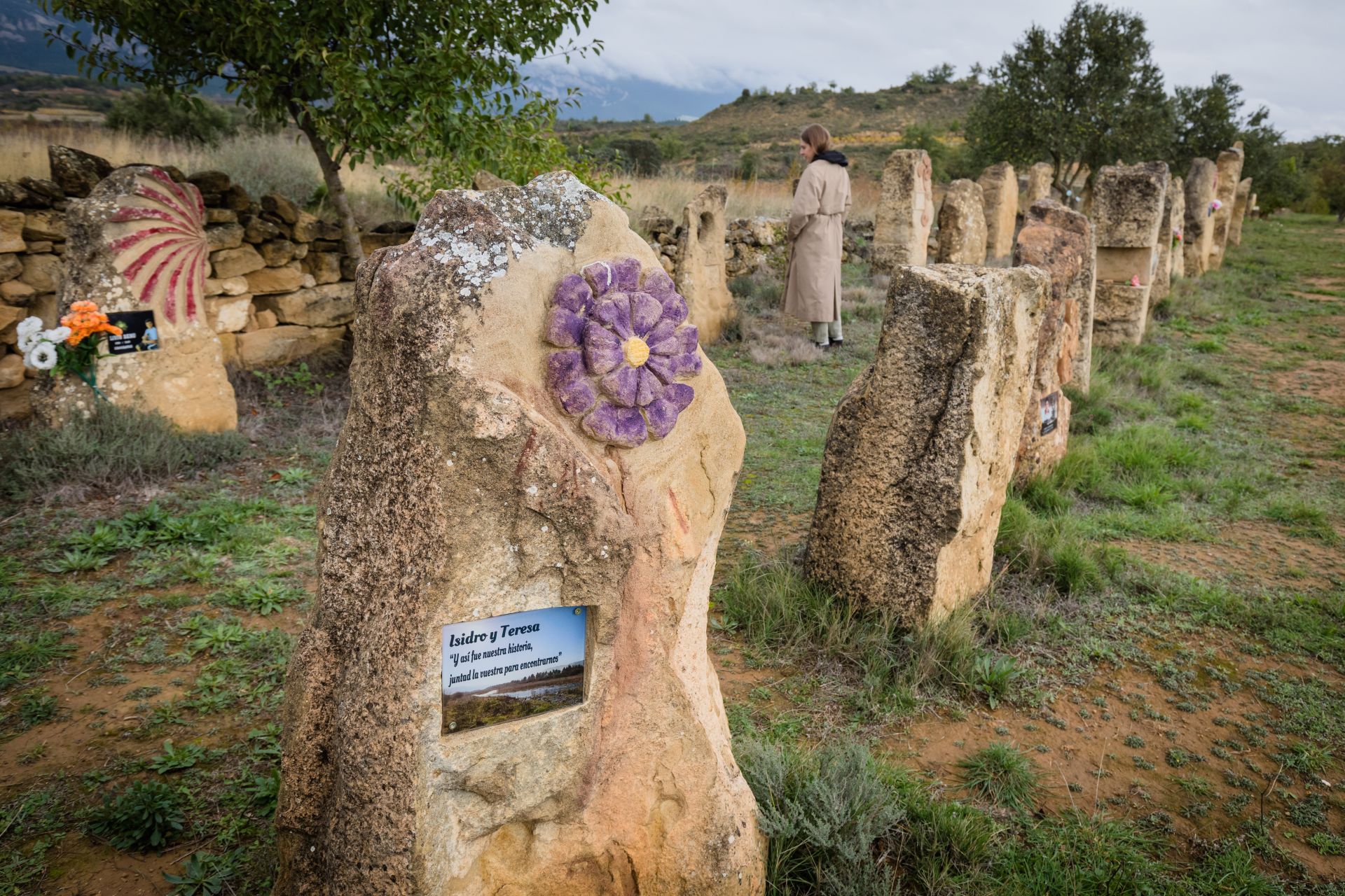 El cementerio ateo en Rioja Alavesa