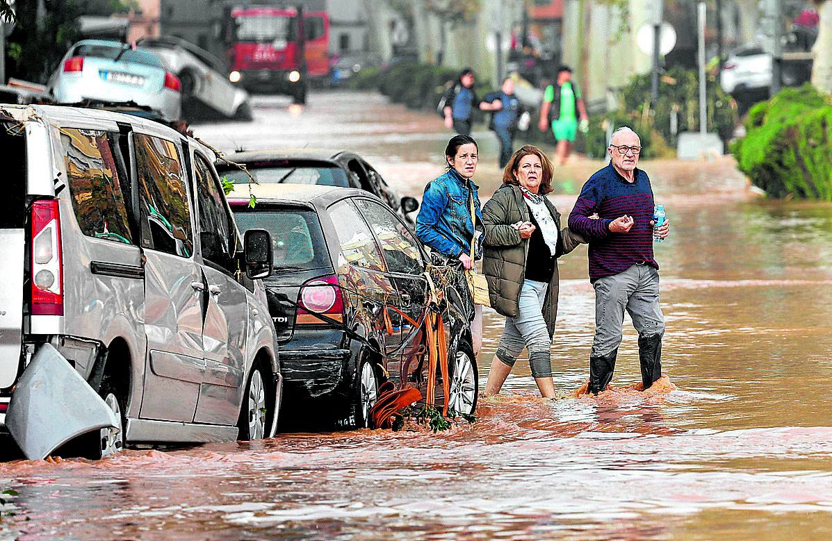 Las catastróficas imágenes que deja la DANA de Valencia