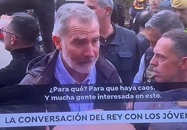 «Supera todo lo imaginable», dice el Rey a los vecinos de Paiporta