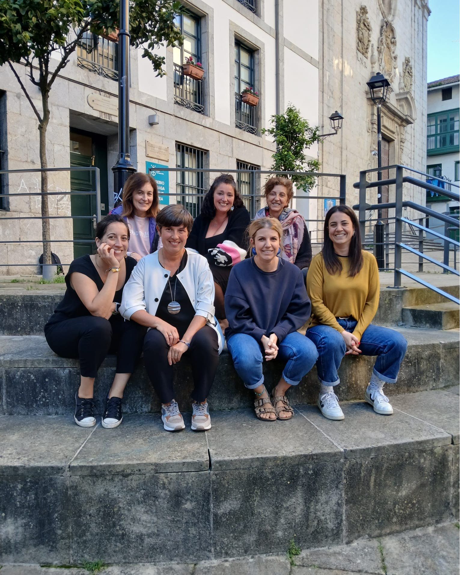 El grupo de madres de Lekeitio que trabaja para frenar el uso del móvil entre menores.