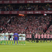 Minuto de silencio y brazaletes negros en el Ludogorest-Athletic