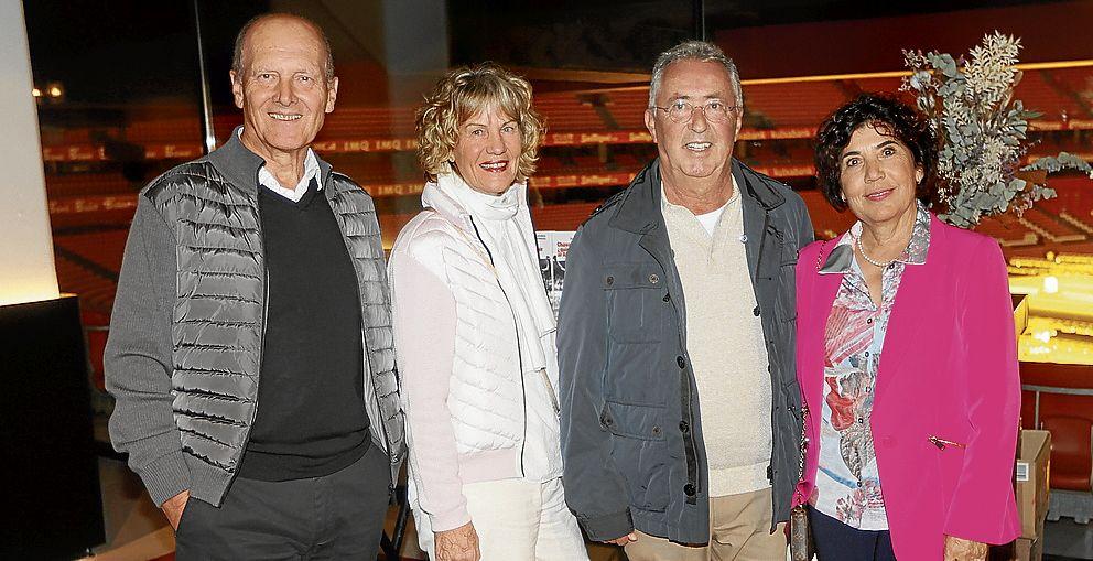 Michael Poix, Renate Jahn, Salvador Gallardo y Mari Carmen Gómez.