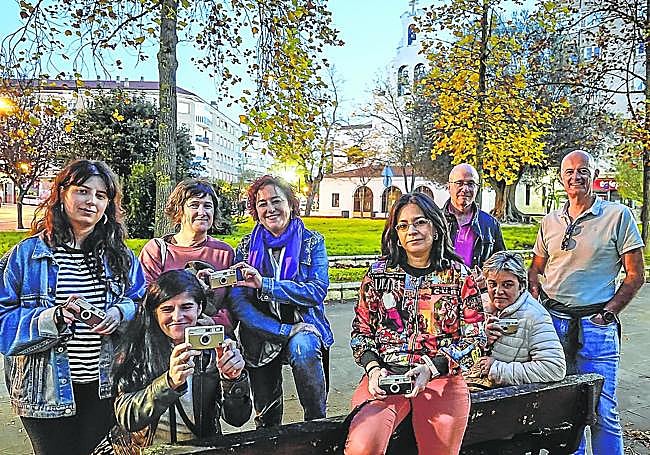 Algunos de los participantes en este novedoso proyecto.