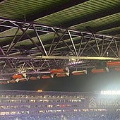 Ya es invierno en Zorrilla: encienden las calefacciones en tribuna