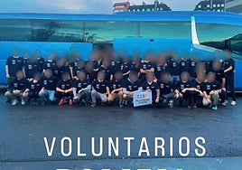 60 policías de Bilbao parten hacia Valencia para ayudar en la recuperación