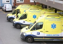 Dos nuevas empresas cubrirán el servicio de ambulancias en Bizkaia a partir del 25 de noviembre