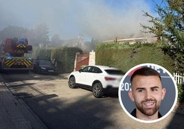 Así ha quedado el lujoso chalé de futbolista Borja Mayoral tras un devastador incendio