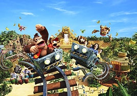 Super Nintendo World muestra su área dedicada a Donkey Kong Country