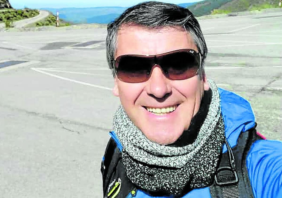 Imagen de Guillermo Villar tomada en Valdezcaray.