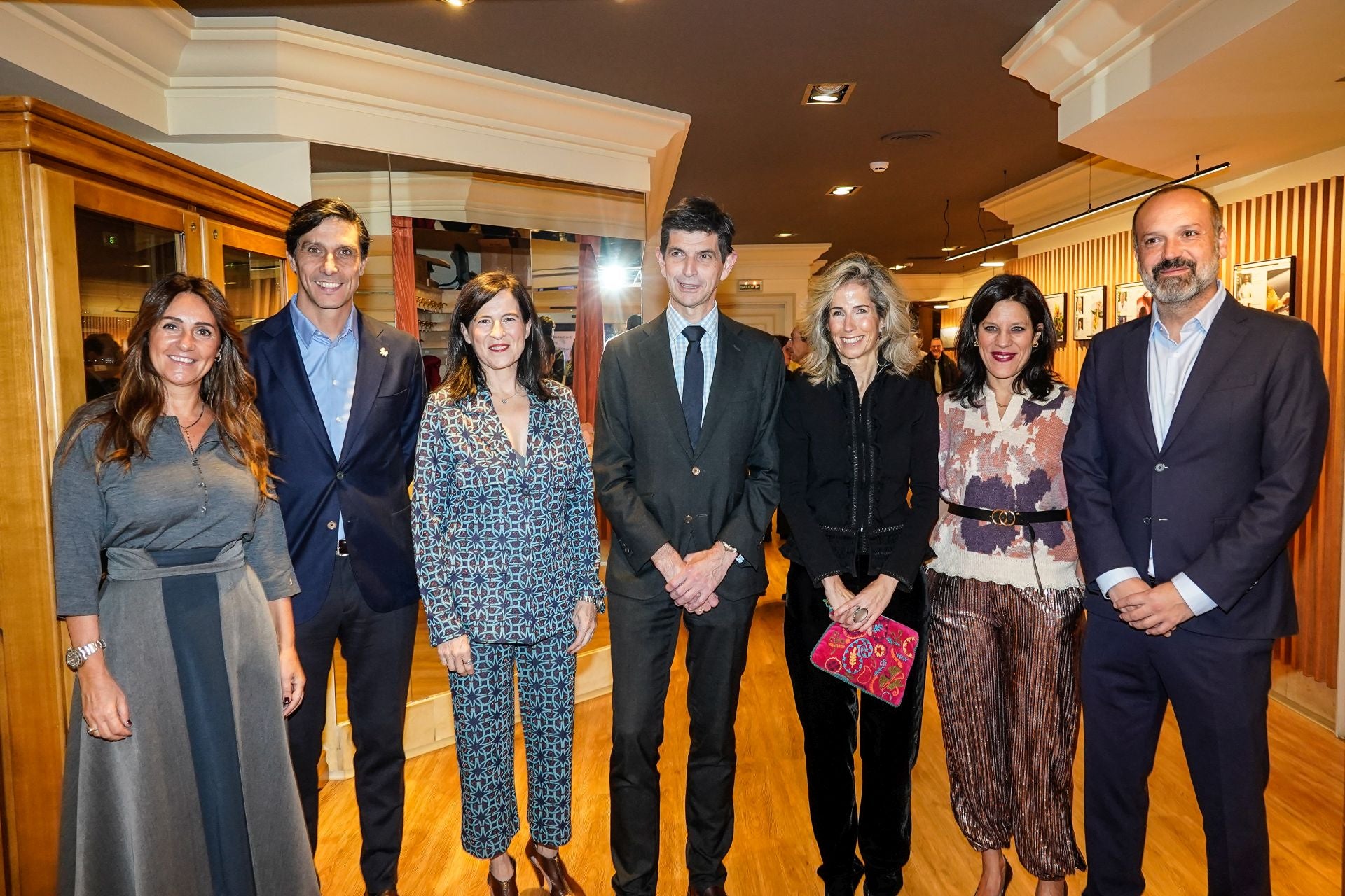 Estíbaliz Maestre, Sergio Fernández, Inma Barbero, Alfonso Fernández de Trocóniz, Zuriñe Ortiz de Latierro, Patricia García y Xabi Ruiz.