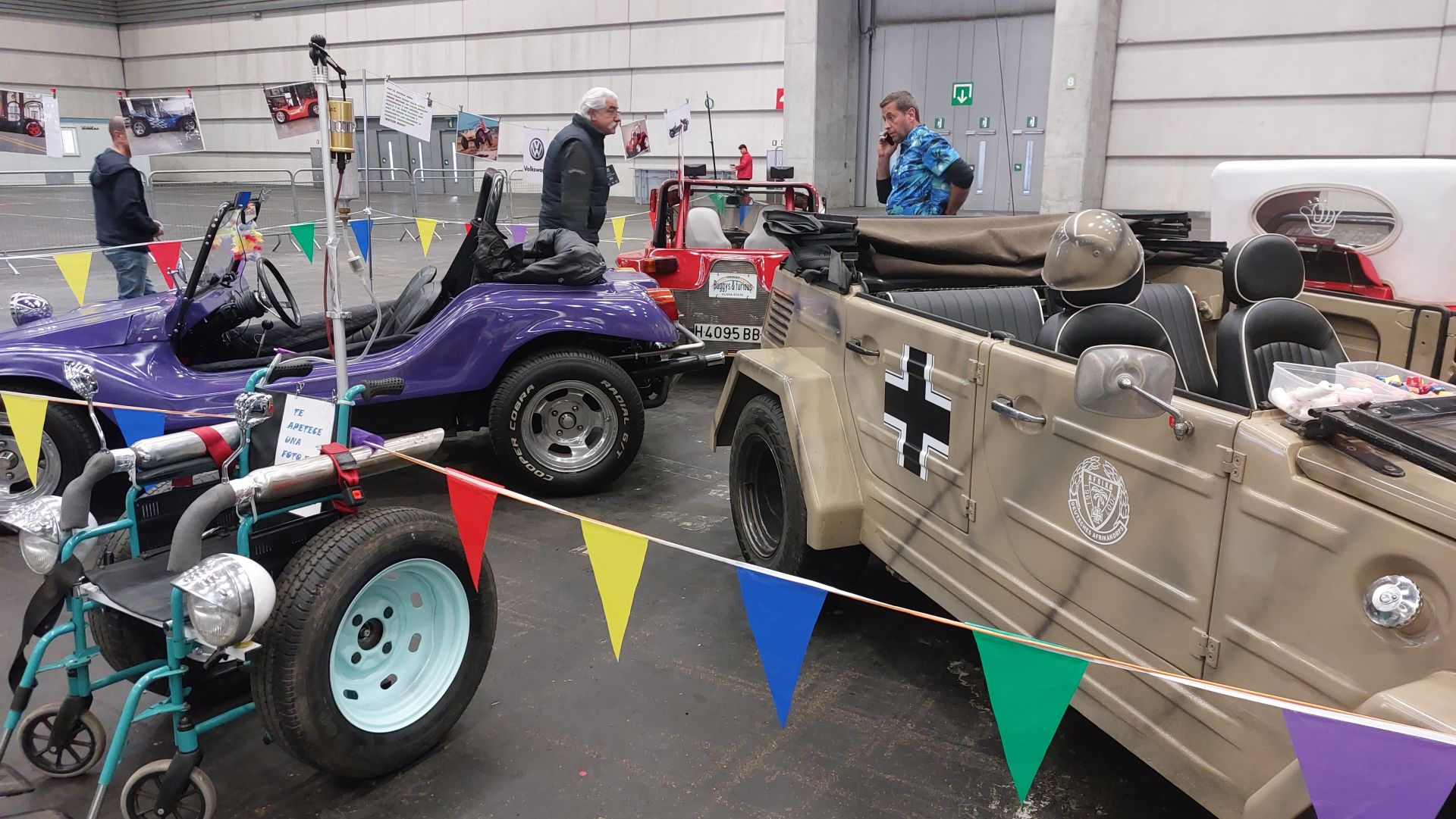 Citroën, Kawasaki, Kubelwagen... Una fantasía de coches en el BEC