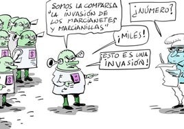 La viñeta de Cerrajería sobre el Carnaval