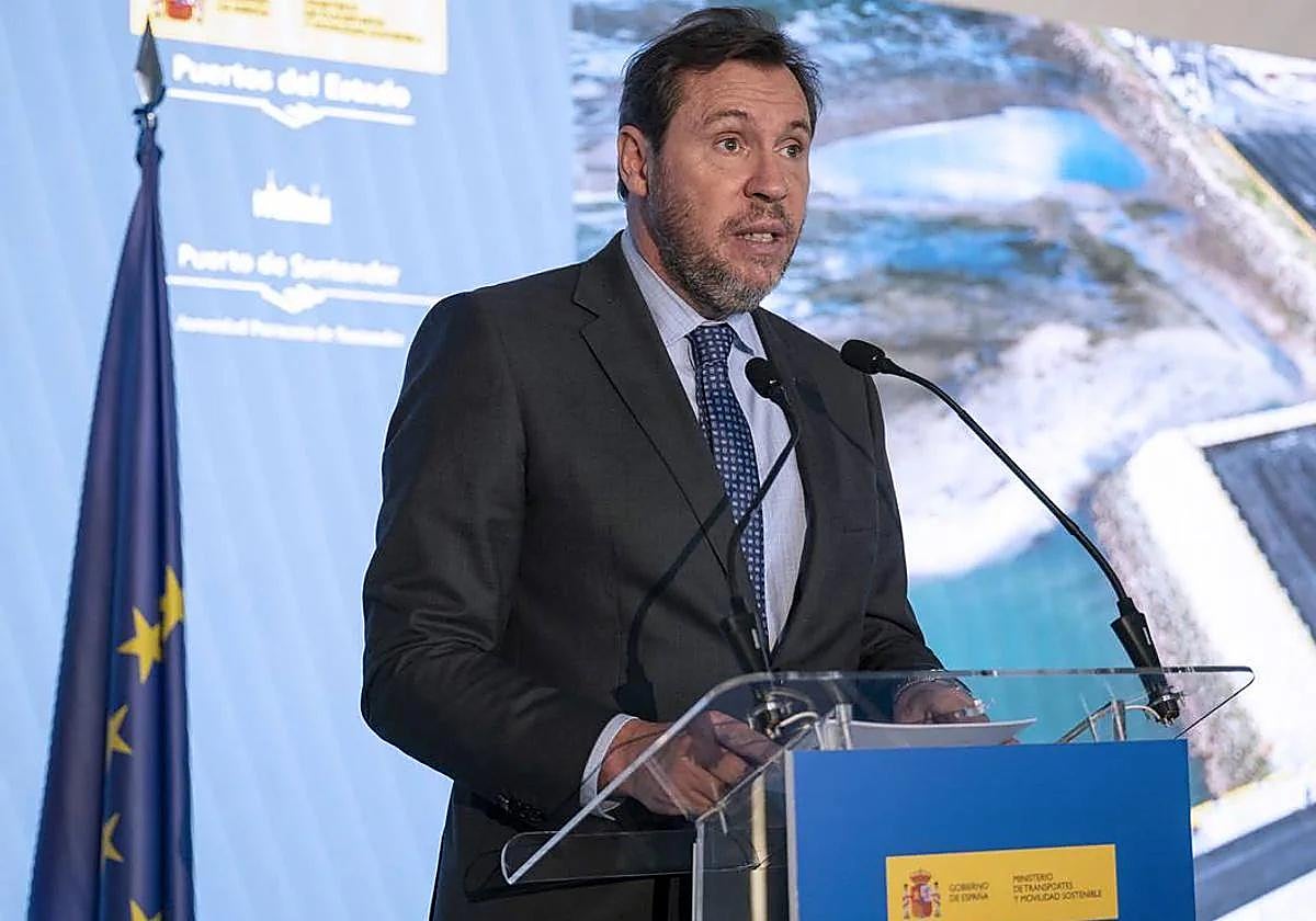 El ministro de Transportes y Movilidad Sostenible, Óscar Puente.