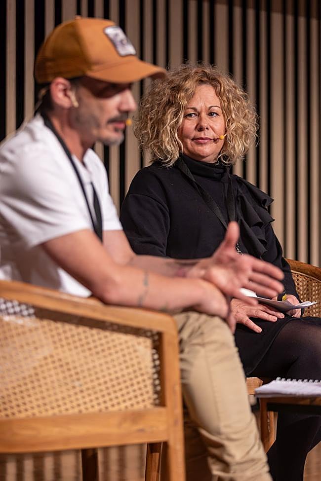 Diego Herrero y Amaya Sarasa.