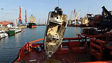 El niño que se salvó de un naufragio con tres muertos en Zierbena