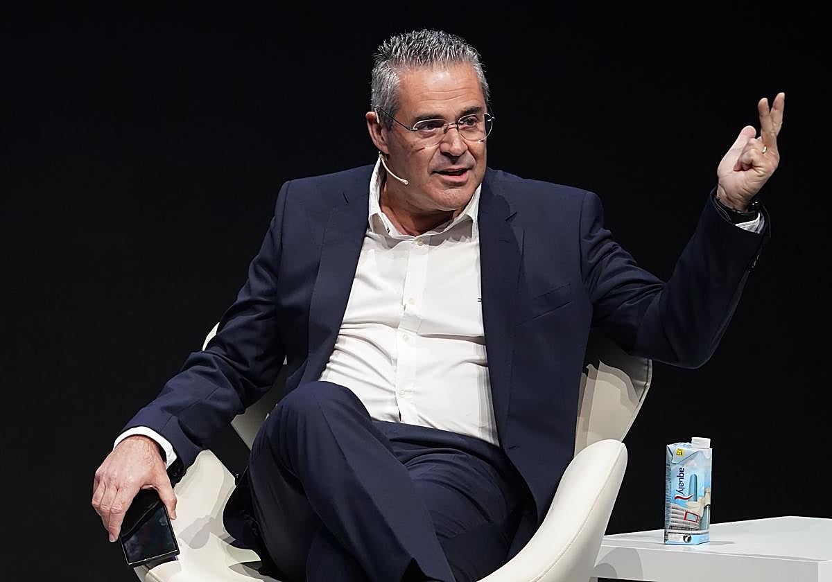 Ricardo Oliver, en un momento de la jornada organizada por EL CORREO y BBVA.