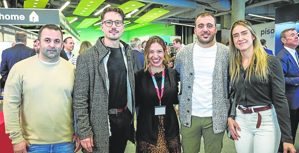 Aitor Bermúdez, Andoni Díaz, Bianca Ferreira, Jon Agudo y Pia Leibar.