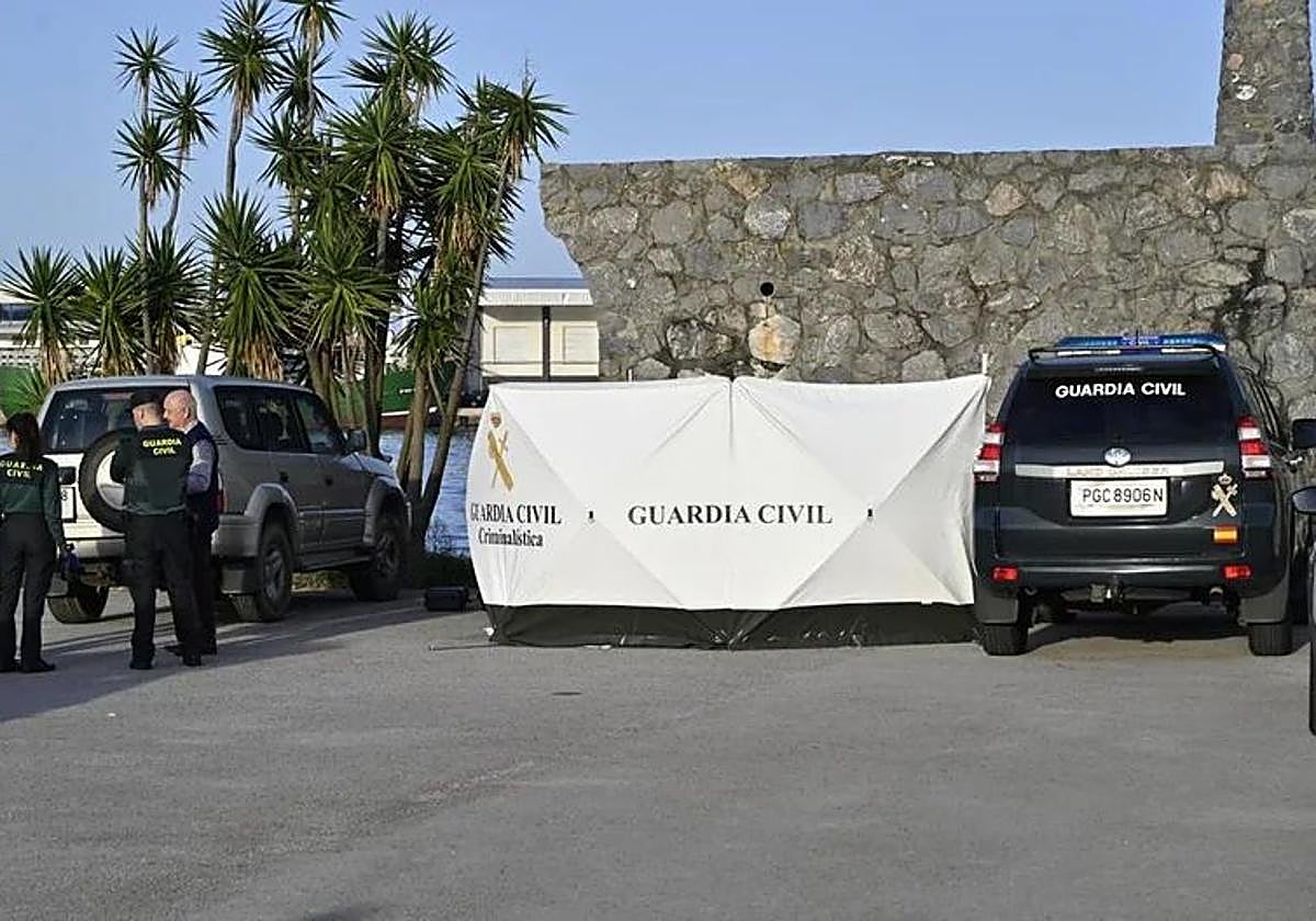 El caso está en manos de la Guardia Civil después del rescate y posterior traslado de la Cruz Roja a su base de Getaria.