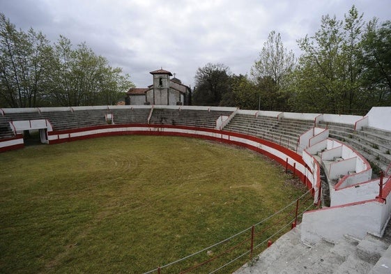 Imagen de archivo de la plaza de toros de Carranza.