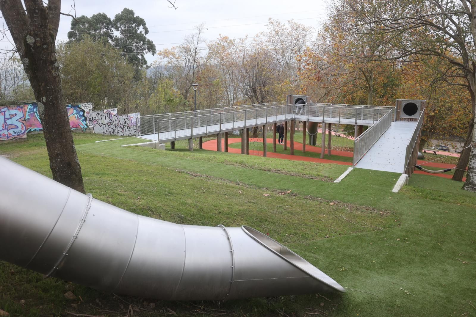 Así es el nuevo parque de Artxanda