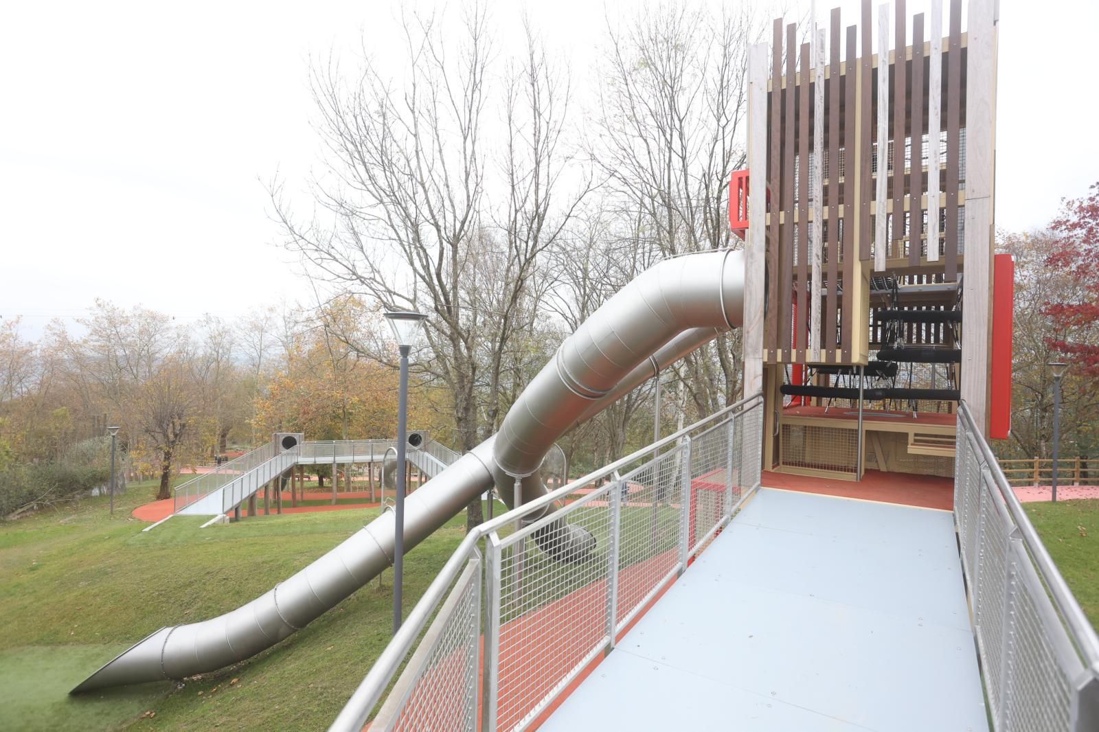 Así es el nuevo parque de Artxanda