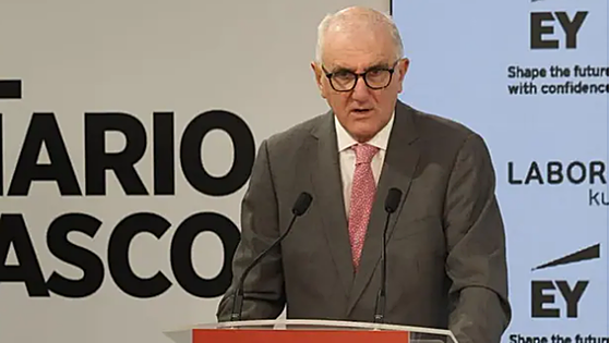 El presidente del Círculo de Empresarios vascos advierte de que Euskadi se queda atrás