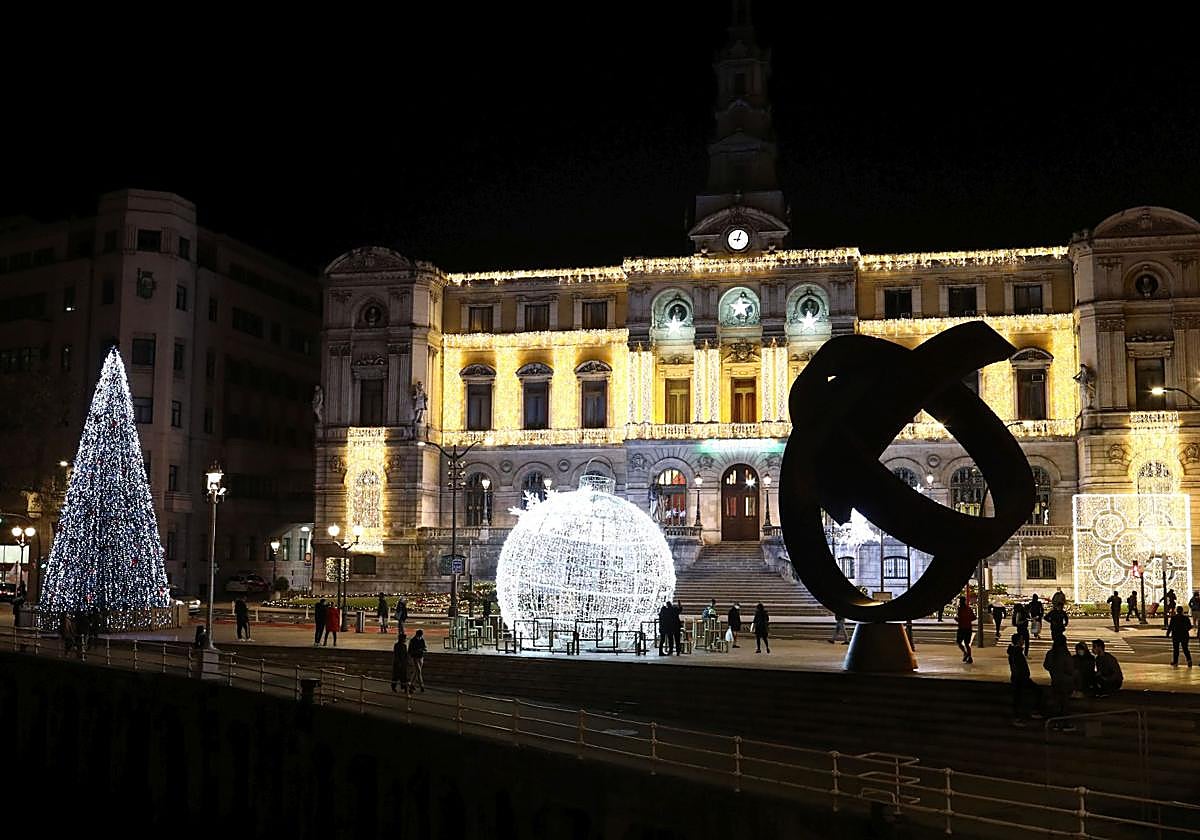 Cuándo se encenderán las luces de Navidad en Bilbao