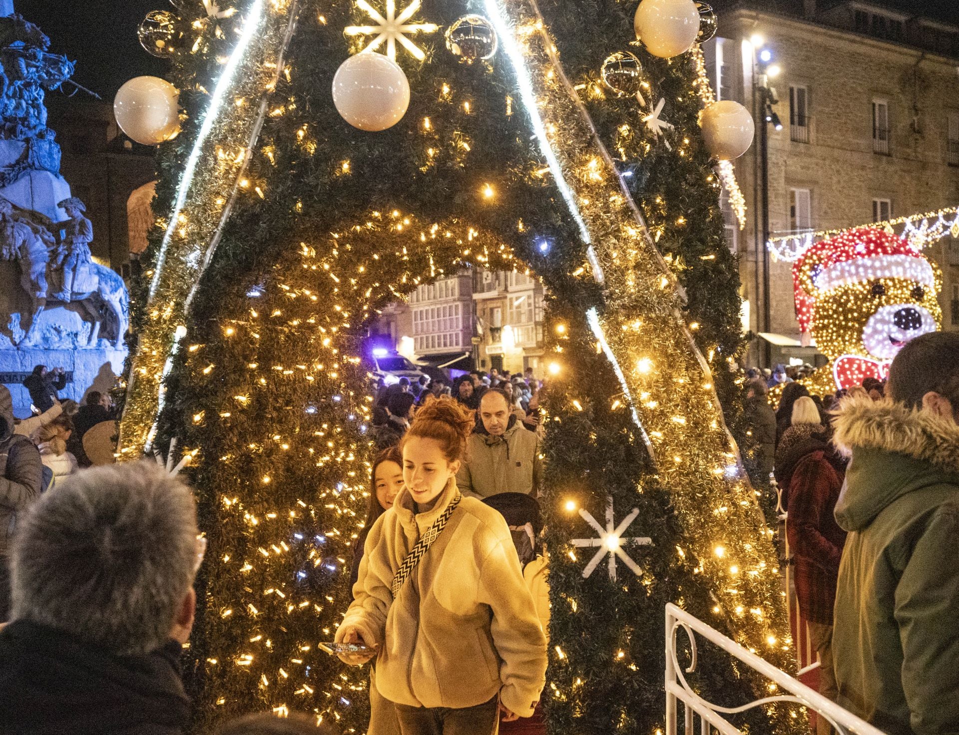 Vitoria enciende las luces de Navidad