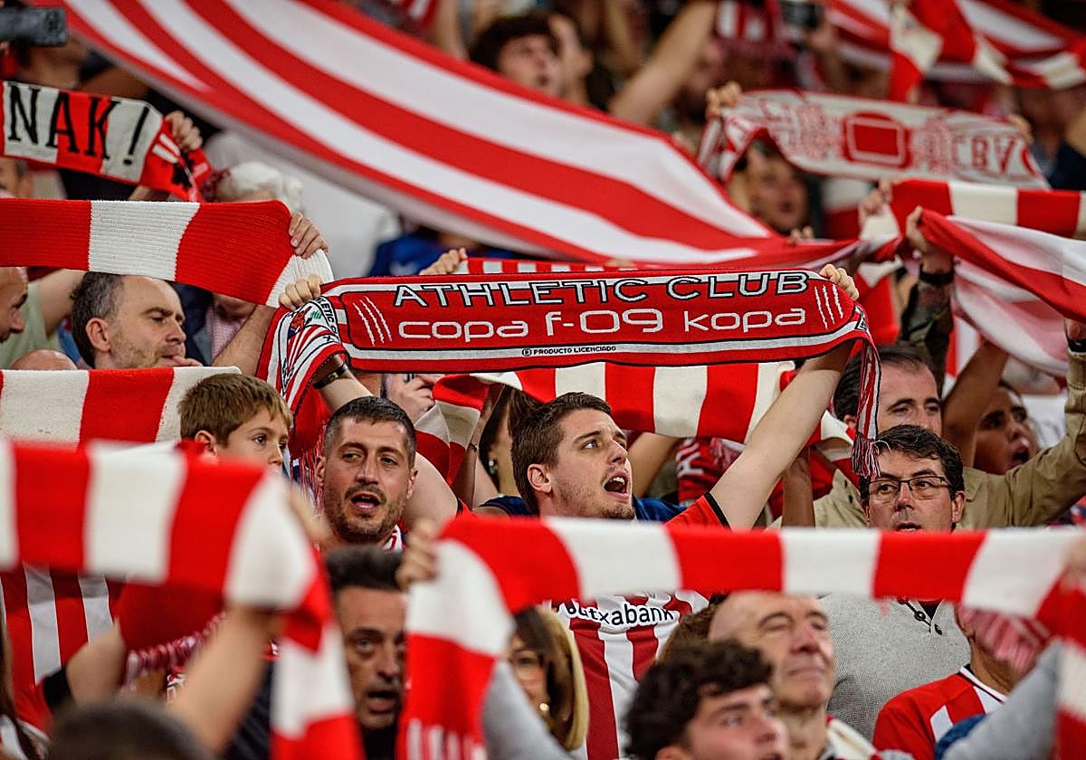 San Mamés volverá a destilar pasión por el Athletic durante el derbi de mañana.