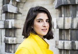 La artista Olivia Hernaïz