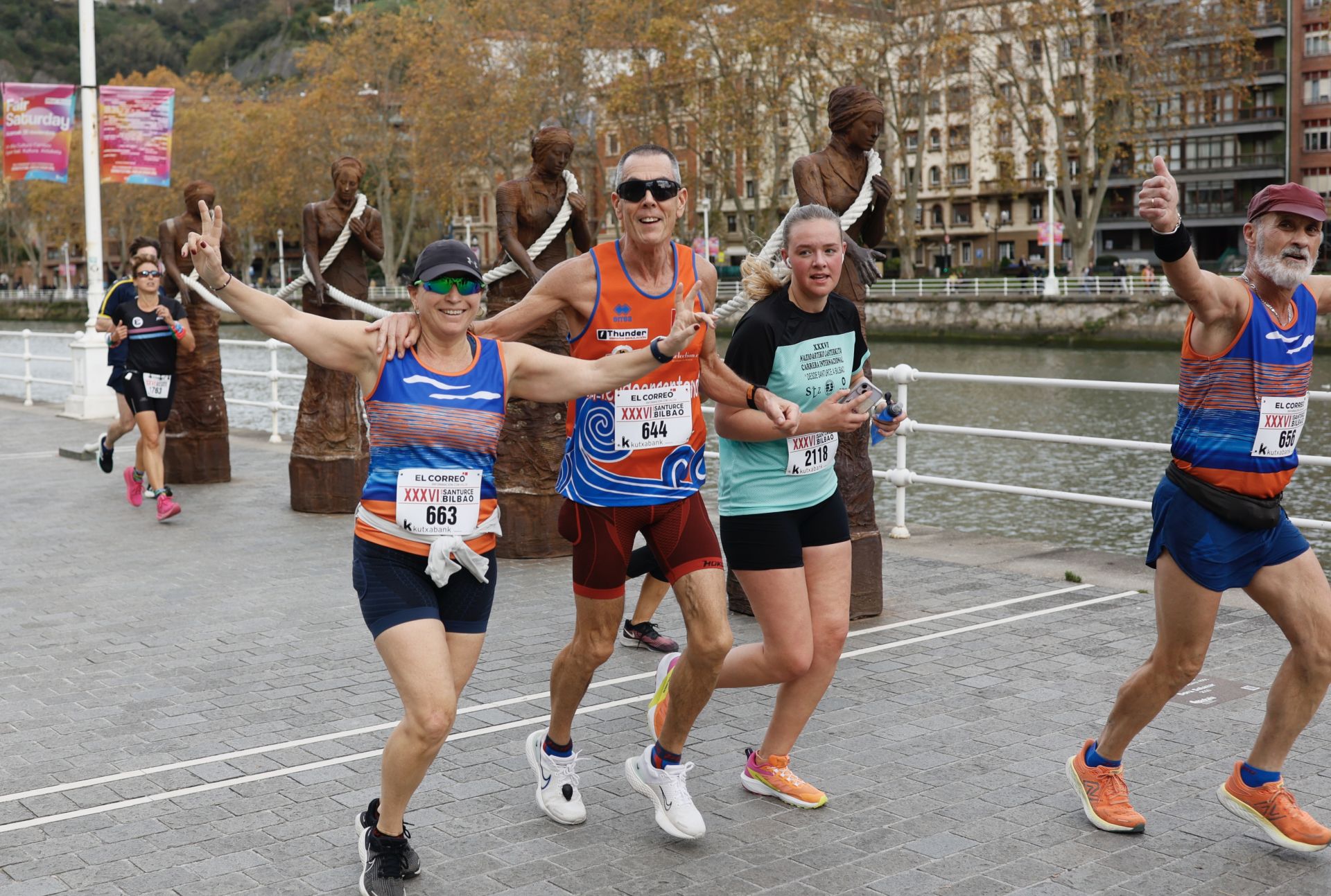 La fiesta del atletismo recorre la Margen Izquierda