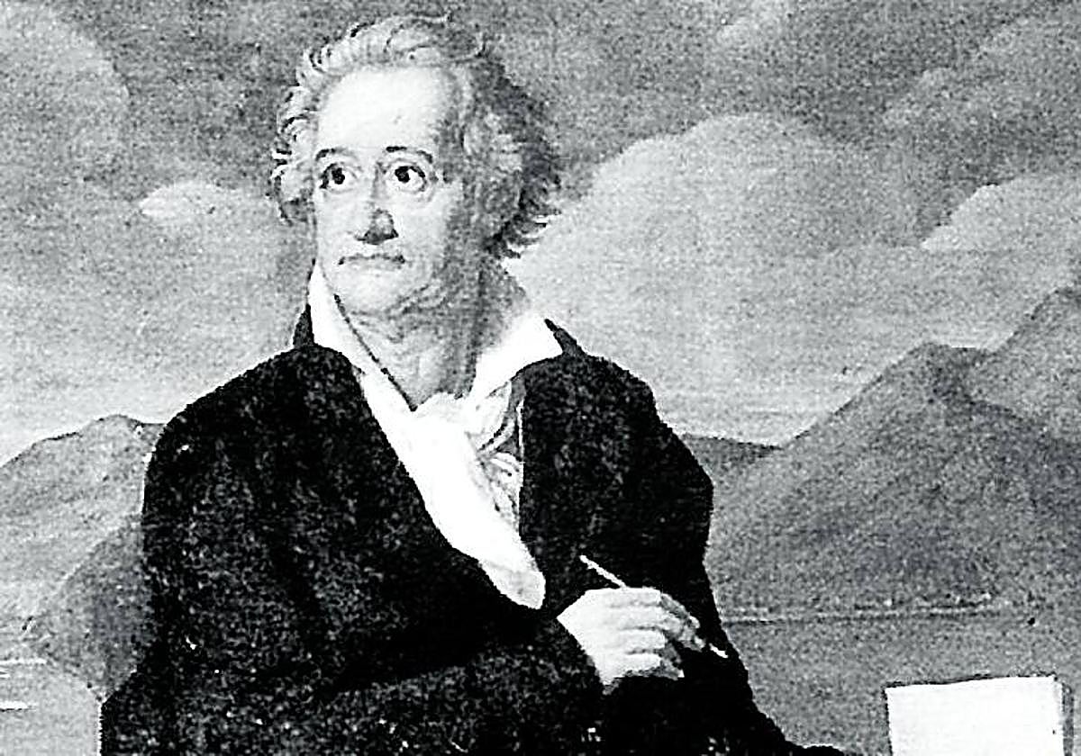 Una imagen de Goethe.