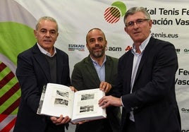 650 páginas y más de 700 fotos, el libro que recoge la historia del tenis vasco