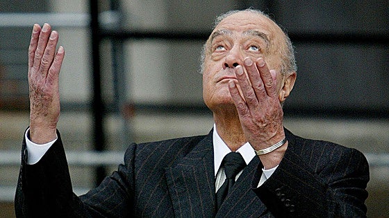 La Policía británica cree que Mohamed Al Fayed podría haber violado y abusado de más de 111 mujeres