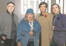 Javier Barroeta, Carmen Miral, Jorge Motta y Borja Hernández.