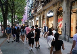 La Gran Vía asciende a la novena calle comercial más cara de España