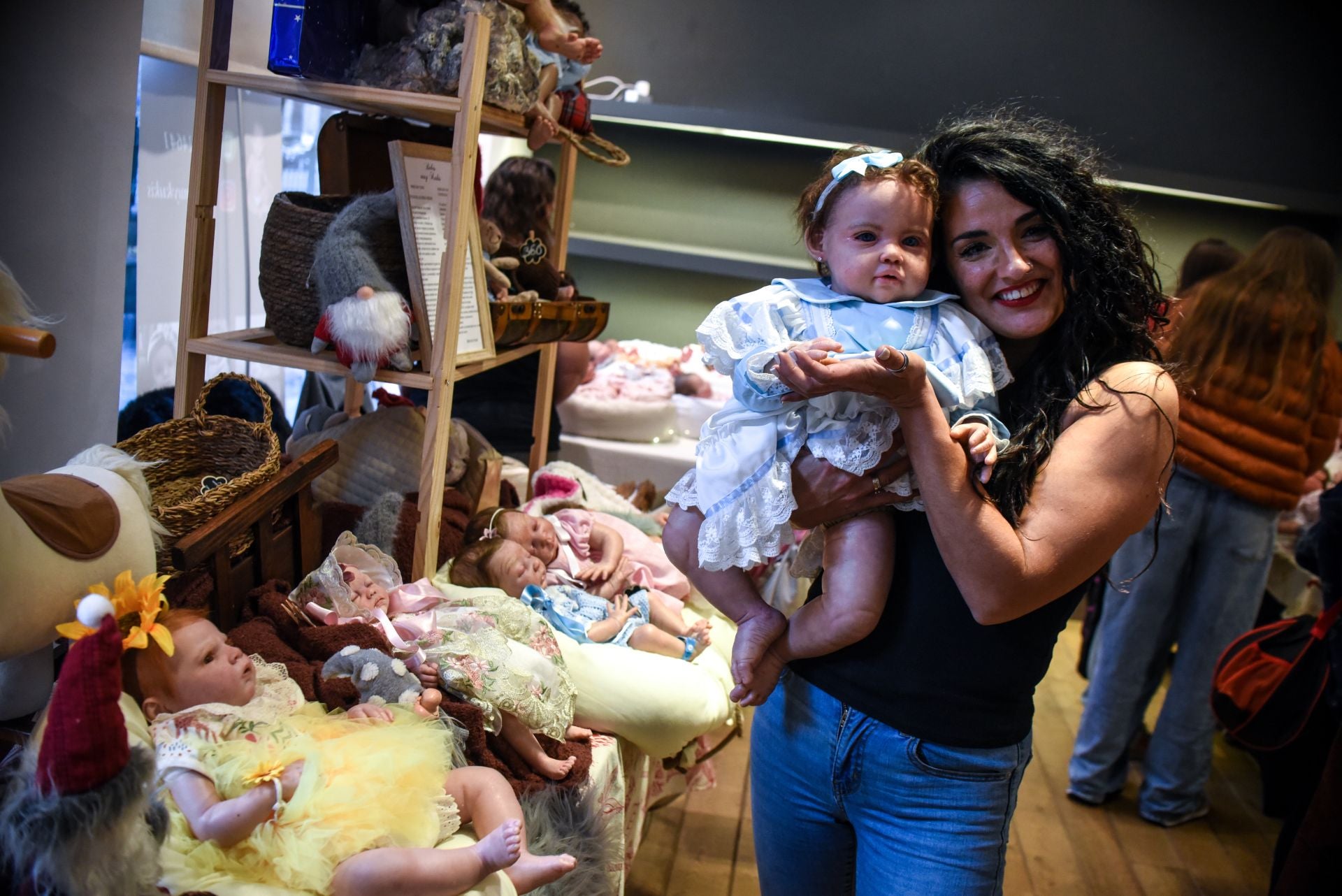 Los bebés Reborn conquistan Bilbao