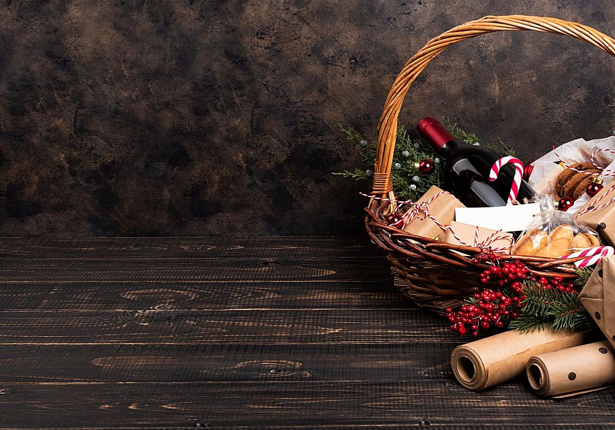 Aquellas cestas de Navidad