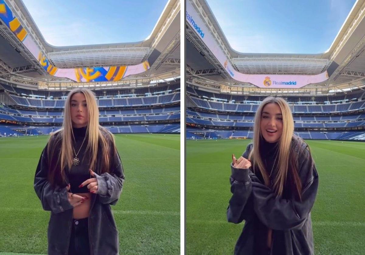 Lola Índigo anuncia un concierto en el Bernabéu y el Real Madrid no asegura que se pueda hacer