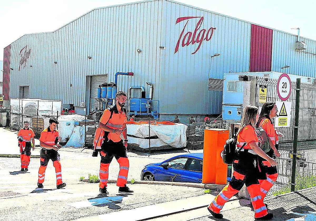 Talgo tiene en la localidad alavesa de Rivabellosa su fábrica más grande con 700 empleados.