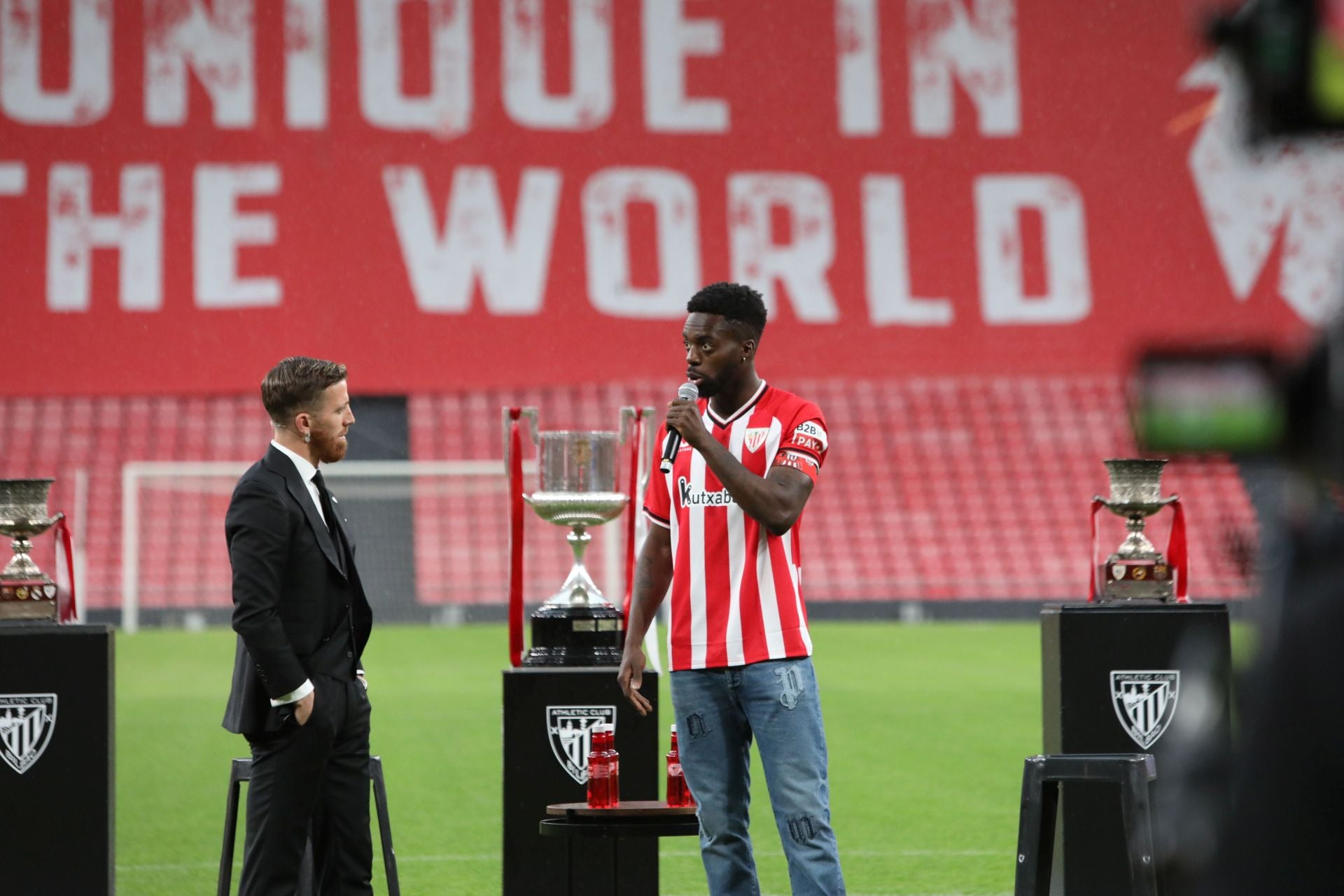 El 13 de mayo, Iker Muniain se despidió del Athletic. Iñaki Williams también dijo adiós a su gran amigo. 