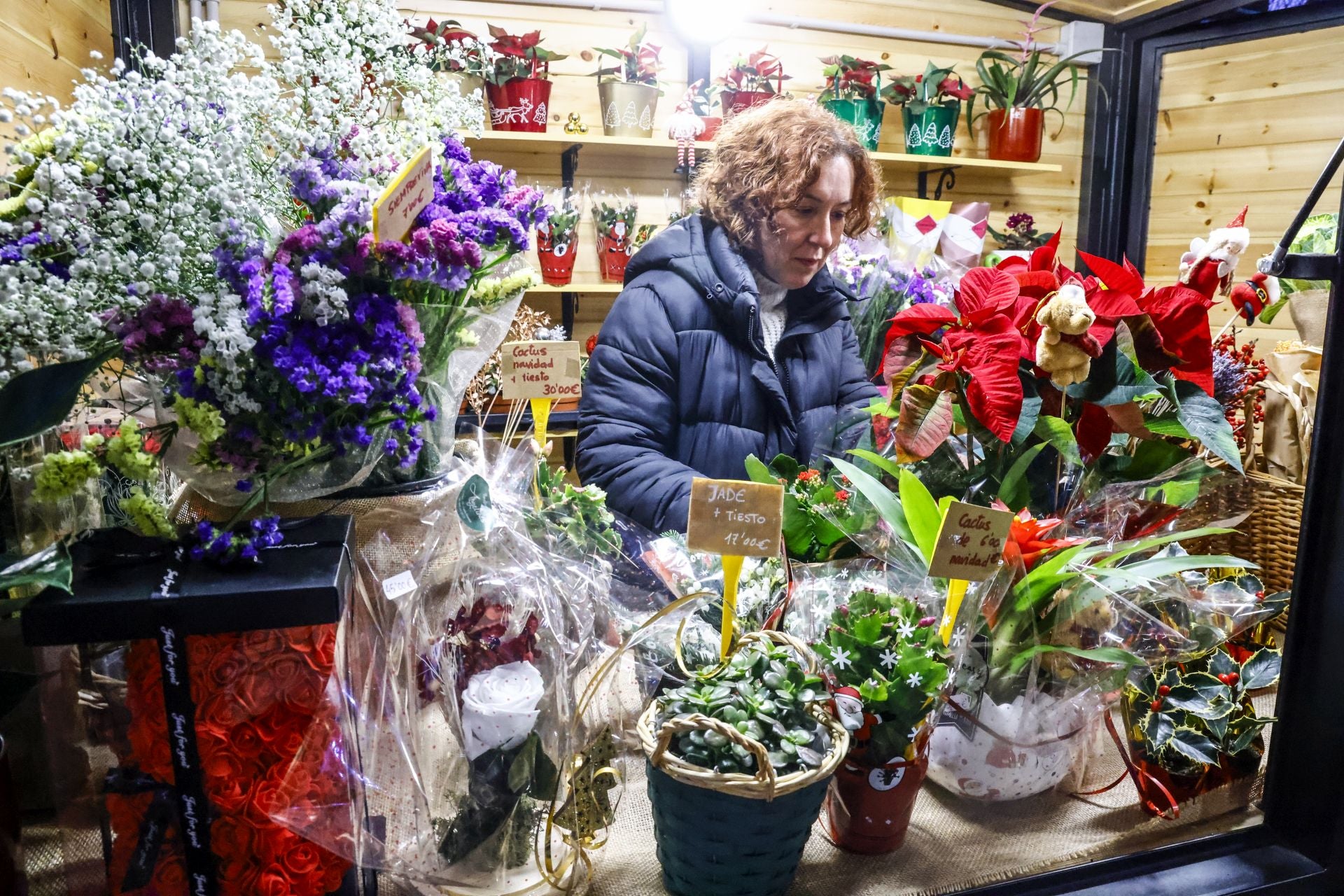 El Mercado de Navidad de Vitoria abre sus puertas