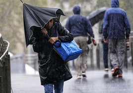 La Aemet alerta de la llegada a Euskadi del primer temporal de invierno: temperaturas gélidas, lluvia y nieve